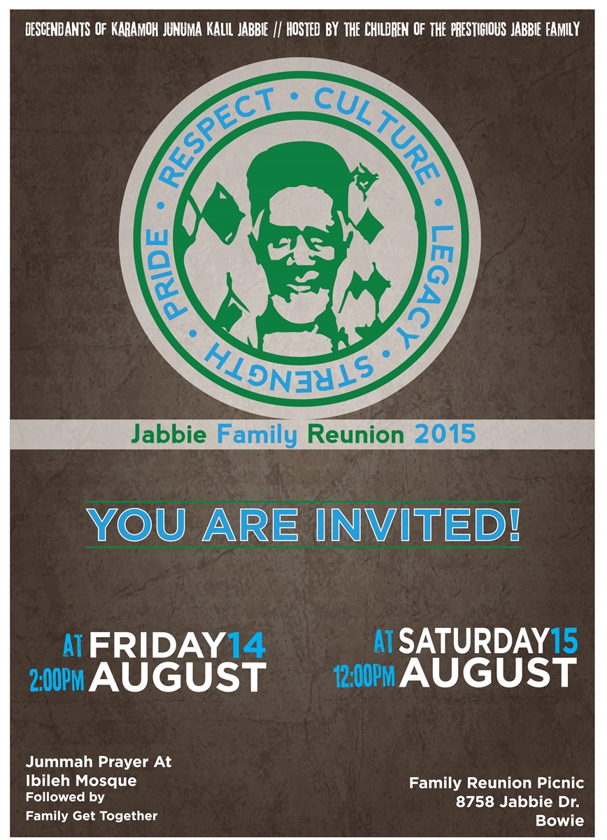 Flyer Design by ltd_88 for Jabbie Family | Design #6517223