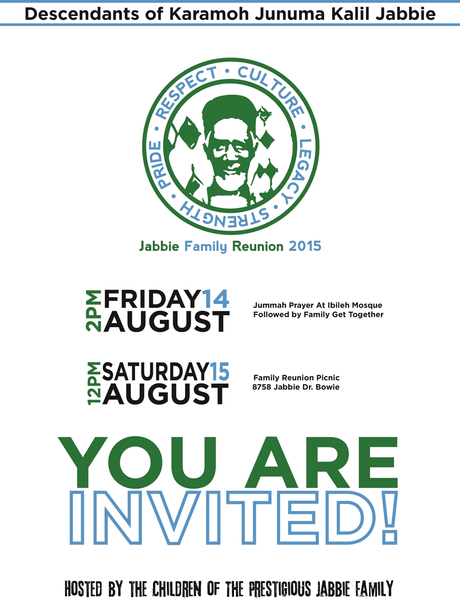 Flyer Design by ltd_88 for Jabbie Family | Design #6536707