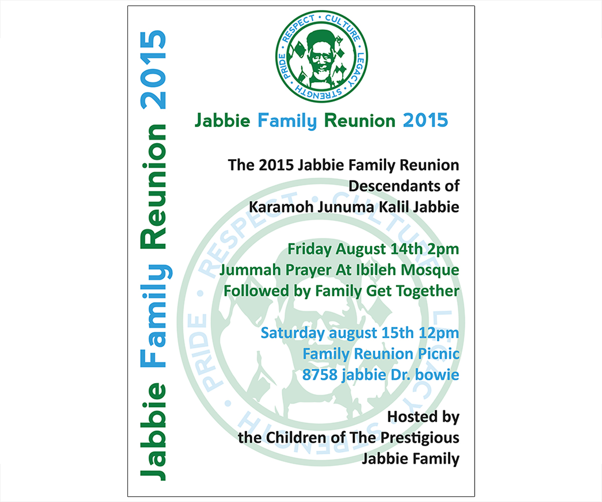Flyer Design by Hermio for Jabbie Family | Design #6546353