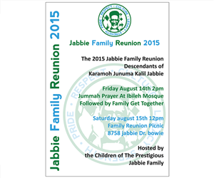 Flyer Design by Hermio for Jabbie Family | Design: #6546353