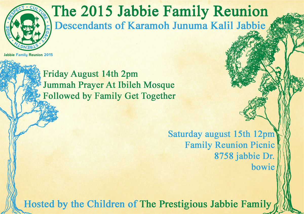 Flyer Design by lubka.dimitrova for Jabbie Family | Design #6479519