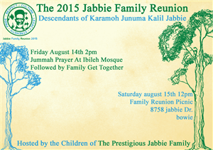 Flyer Design by lubka.dimitrova for Jabbie Family | Design: #6479519