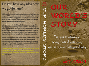 Our World's Story | Diseño de portada de libro por Harshan