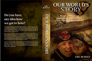 Our World's Story | Diseño de portada de libro por JCR