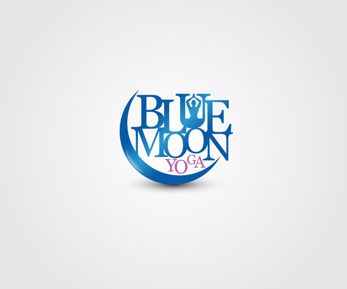 Logo Design by SUDHEESH KV for Blue Moon Yoga | Design #6435876