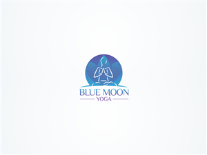 Design de Logo par Atvento Graphics pour Blue Moon Yoga | Design : #6417330