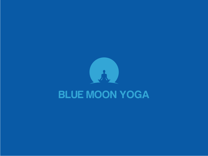 Logo Design by exmus for Blue Moon Yoga | Design #6454637