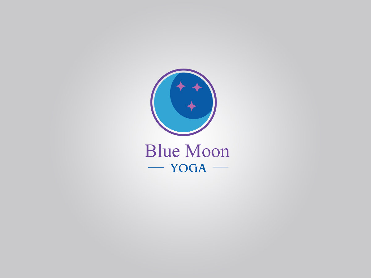 Diseño de Logo por dii para Blue Moon Yoga | Diseño #6432377