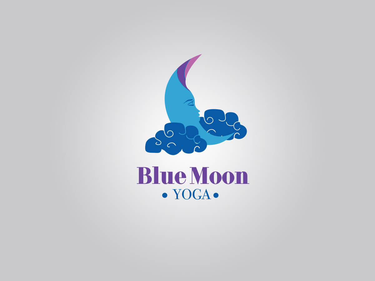 Logo Design by dii for Blue Moon Yoga | Design #6432382