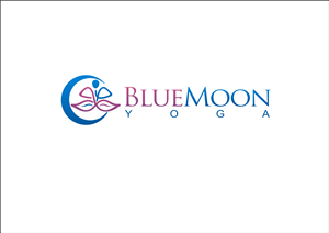 Logo Design by denny djoko for Blue Moon Yoga | Design #6444814
