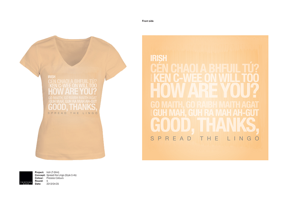 T-shirt Design by Edward Kwok for Spread The Lingo | Design: #1728080