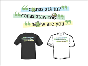 T-shirt Design by Jags for Spread The Lingo | Design: #1704916