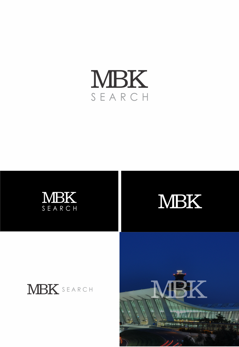 Logo Design by Naavyd for MBK Search, LLC | Design #6418693