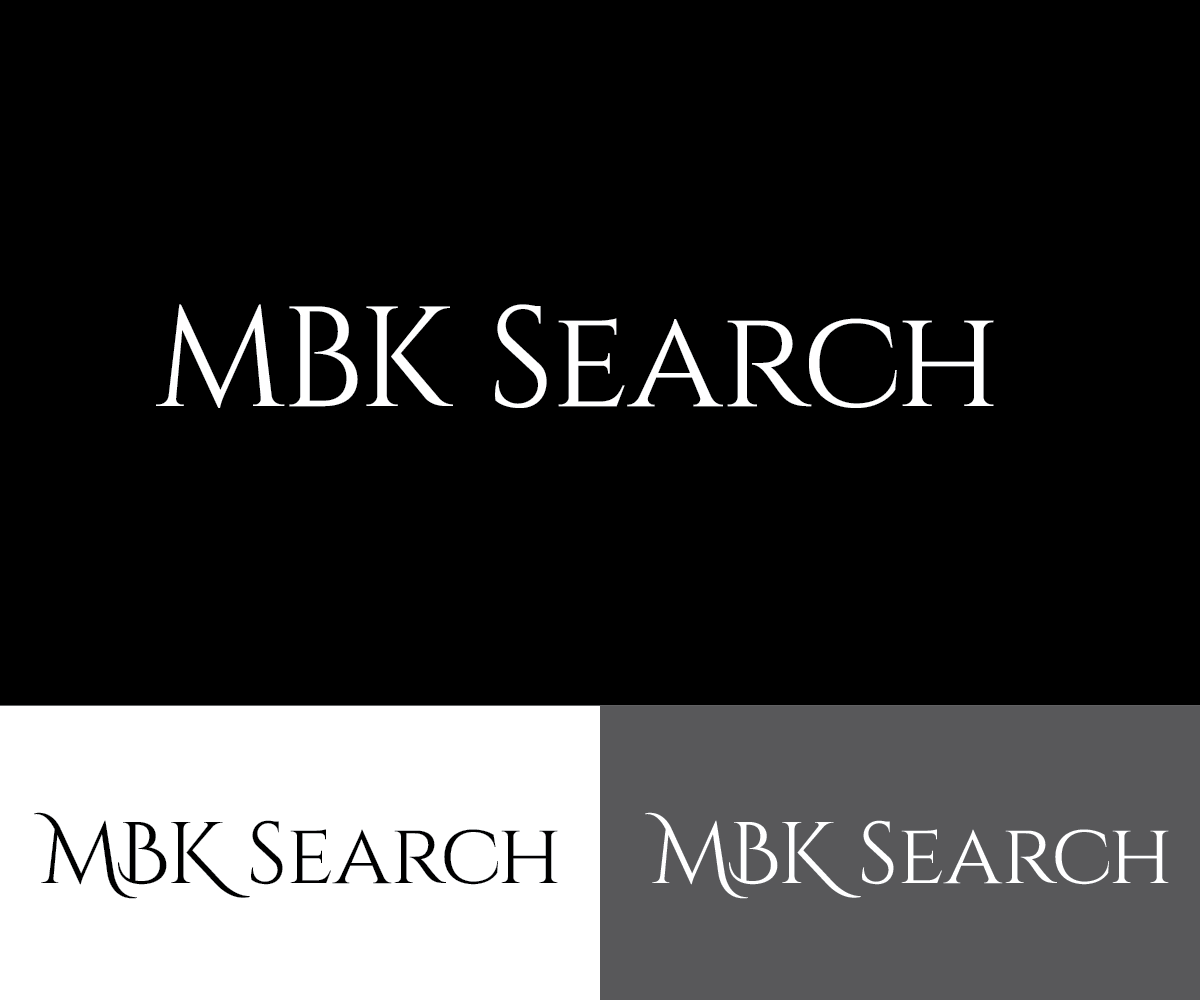 Logo Design by Andrew for MBK Search, LLC | Design #6414037