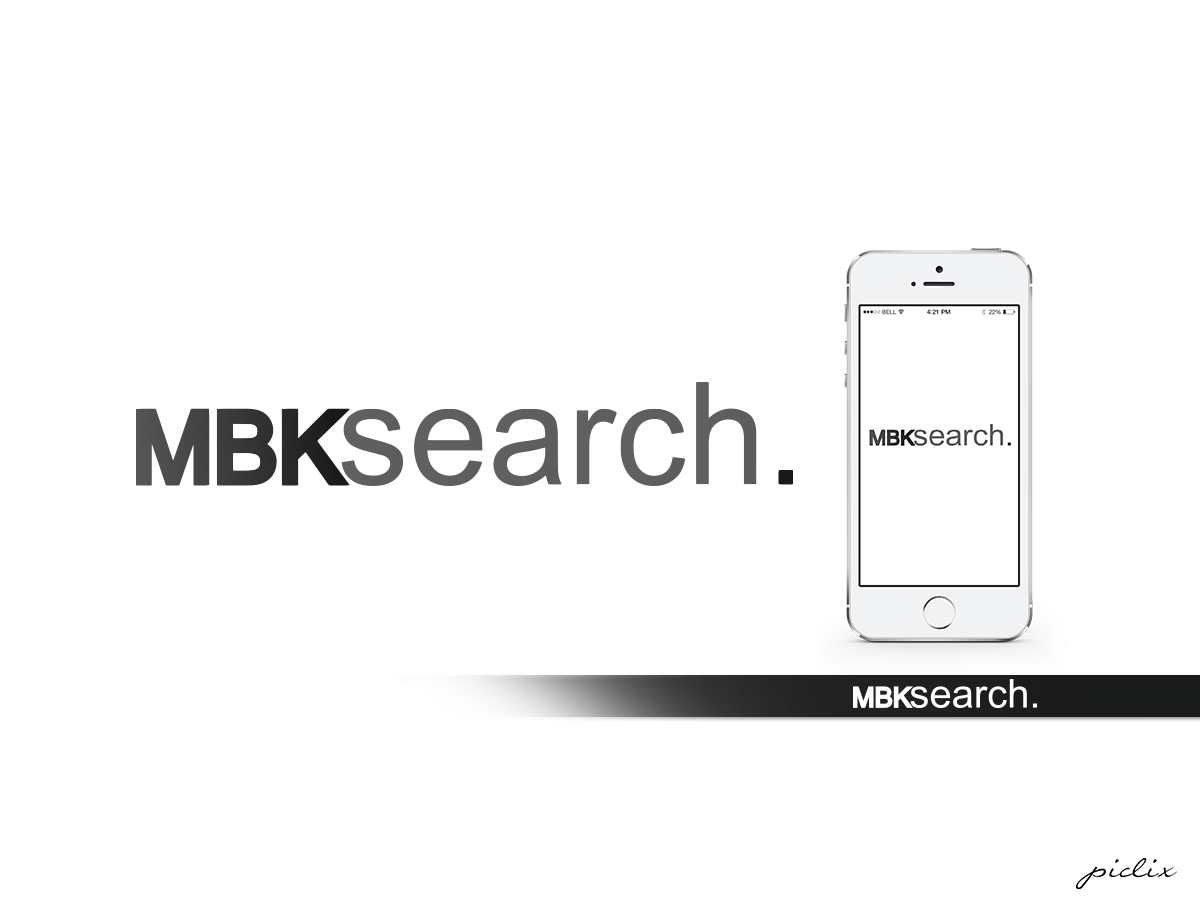 Logo Design by Piclix for MBK Search, LLC | Design #6413963