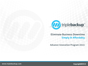 PowerPoint Design by Best Design Hub for Triplebackup | Design: #1688298
