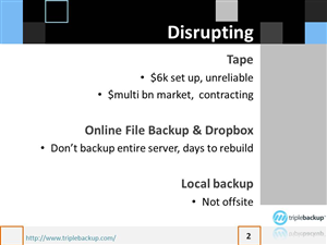 PowerPoint Design by dexygnmachjne for Triplebackup | Design: #1695052