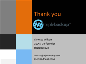 PowerPoint Design by dexygnmachjne for Triplebackup | Design: #1695138