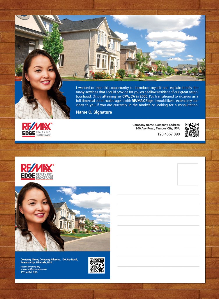 Flyer Design by Artcher for RE/MAX Edge Realty Inc., Brokerage | Design #6449575