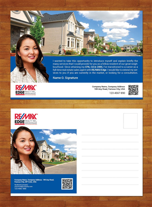 Flyer-Design von Artcher für RE/MAX Edge Realty Inc., Brokerage | Design: #6449575