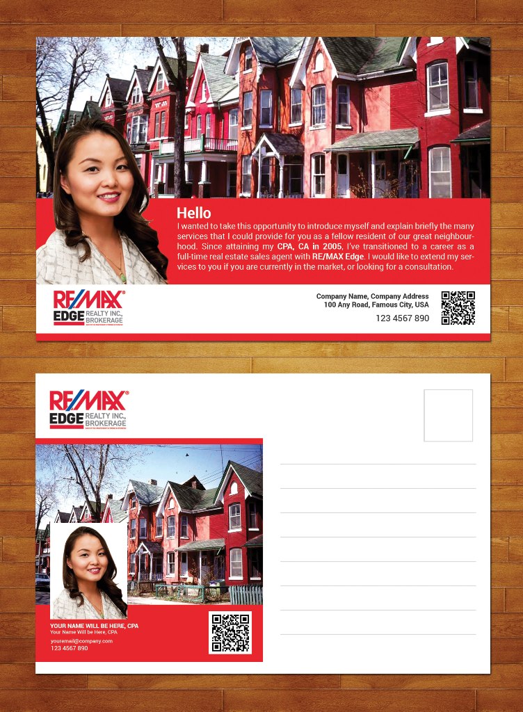 Flyer Design by Artcher for RE/MAX Edge Realty Inc., Brokerage | Design #6458633