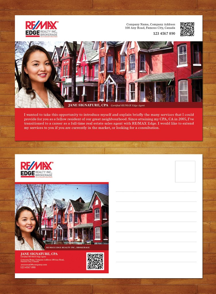 Flyer Design by Artcher for RE/MAX Edge Realty Inc., Brokerage | Design #6459706