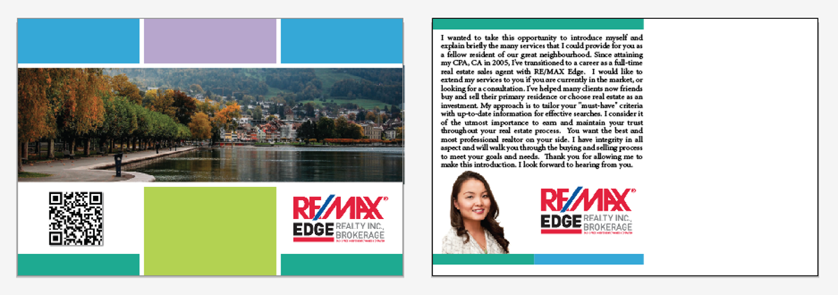 Flyer Design by aaron3922 for RE/MAX Edge Realty Inc., Brokerage | Design #6474616