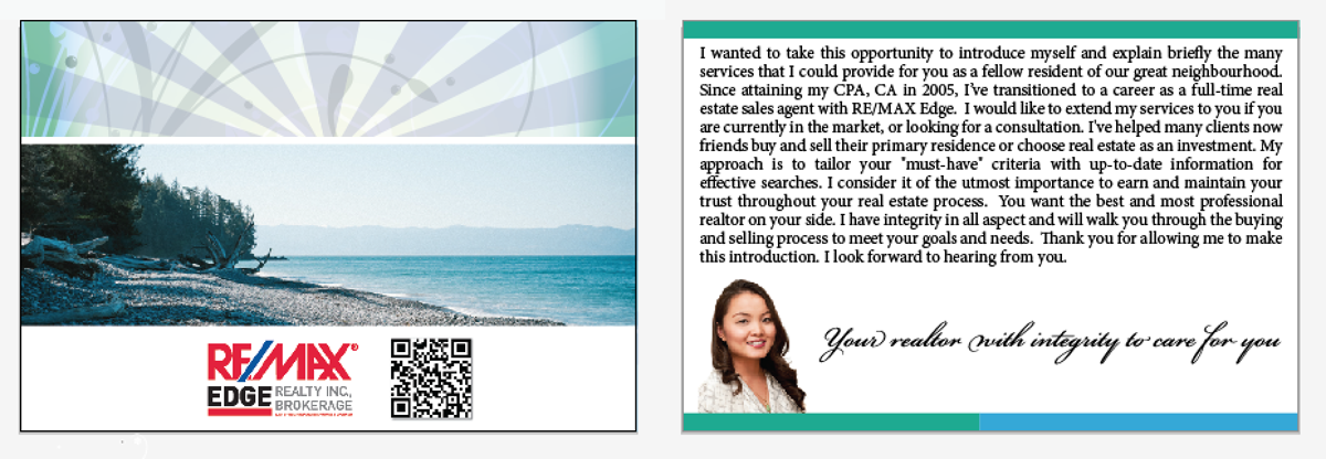 Flyer Design by aaron3922 for RE/MAX Edge Realty Inc., Brokerage | Design #6485664