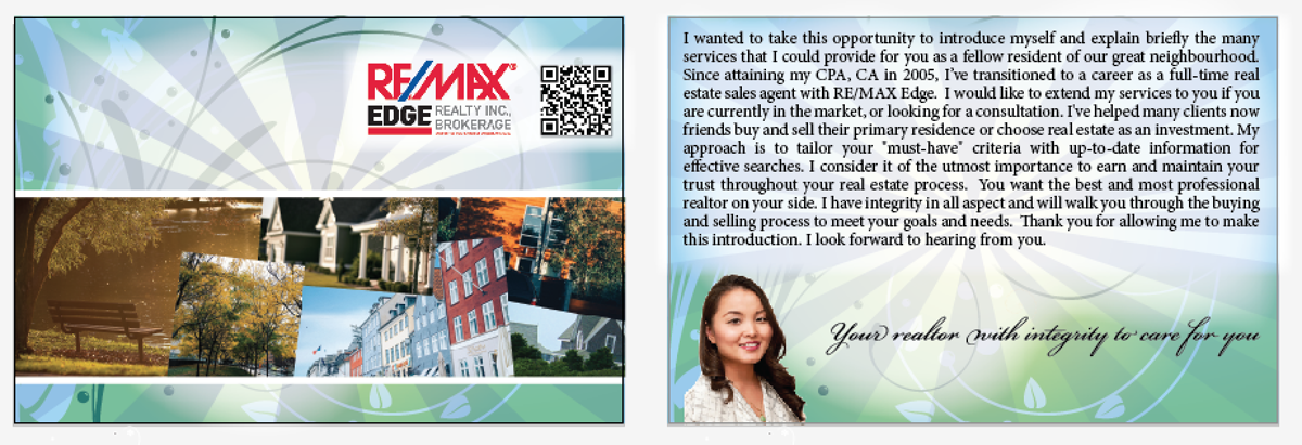 Flyer Design by aaron3922 for RE/MAX Edge Realty Inc., Brokerage | Design #6492709