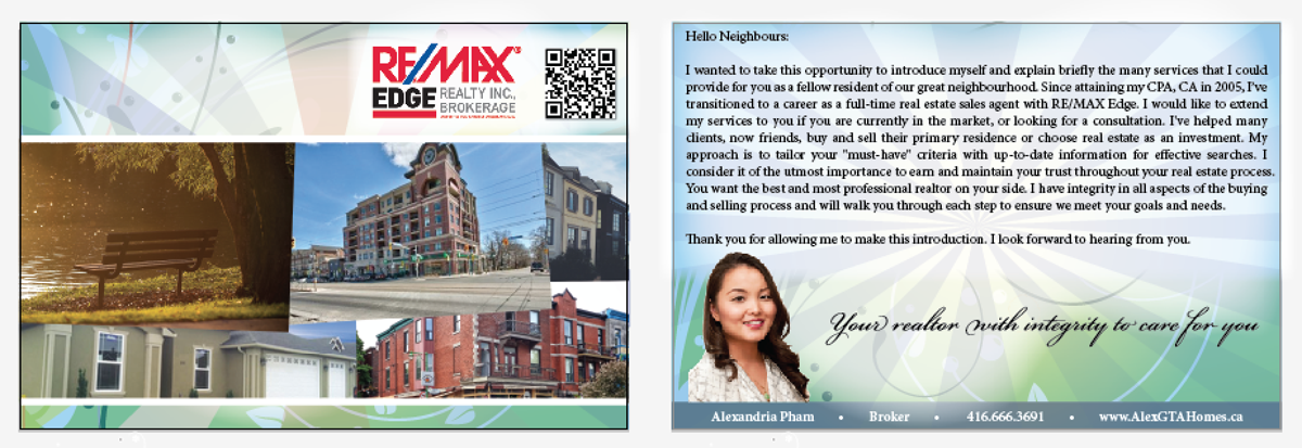 Flyer-Design von aaron3922 für RE/MAX Edge Realty Inc., Brokerage | Design #6514339