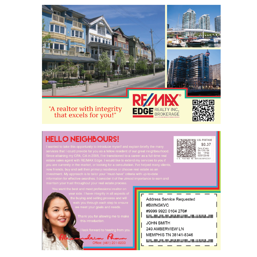 Flyer Design by BMF Design for RE/MAX Edge Realty Inc., Brokerage | Design #6502586