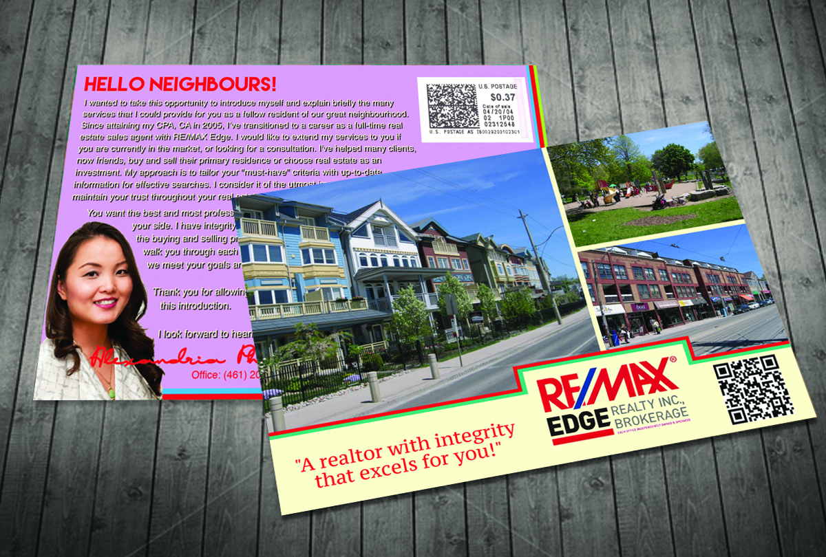 Flyer Design by BMF Design for RE/MAX Edge Realty Inc., Brokerage | Design #6507609