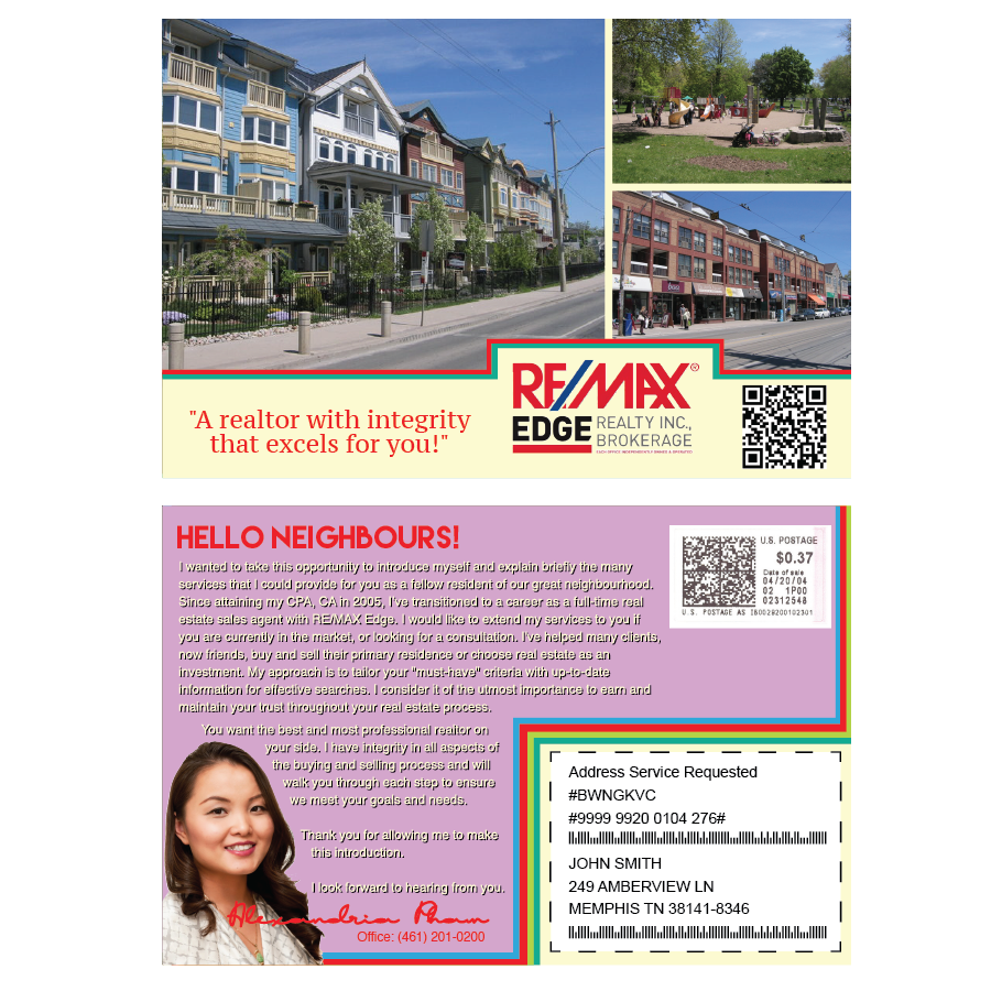 Flyer-Design von BMF Design für RE/MAX Edge Realty Inc., Brokerage | Design #6507615