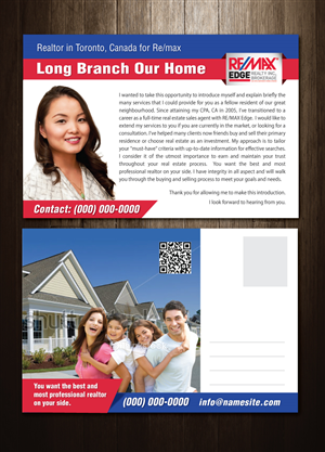 Flyer-Design von meet007 für RE/MAX Edge Realty Inc., Brokerage | Design: #6455871