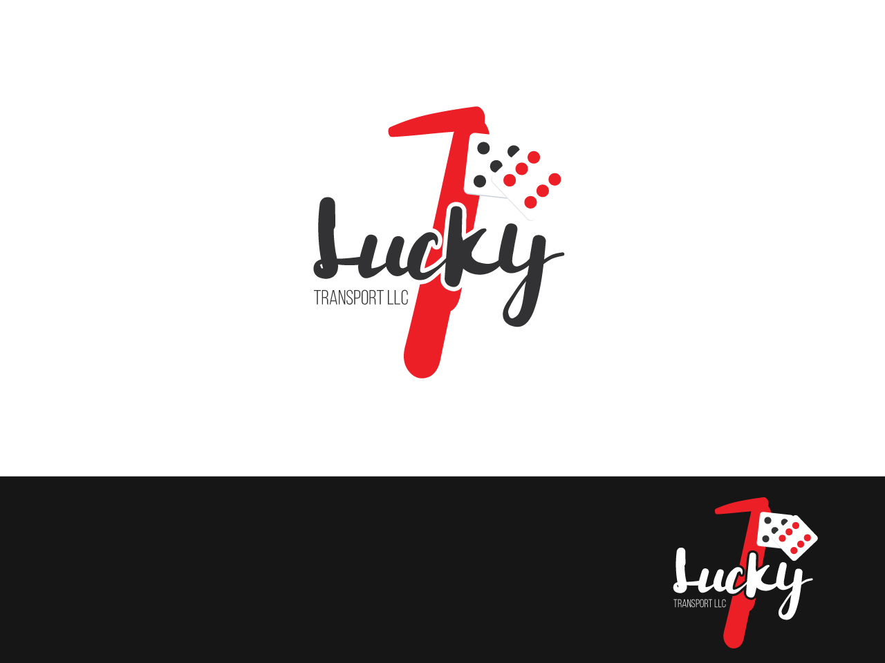 Logo-Design von GZ Designs für Lucky 7 Transport | Design #6415393