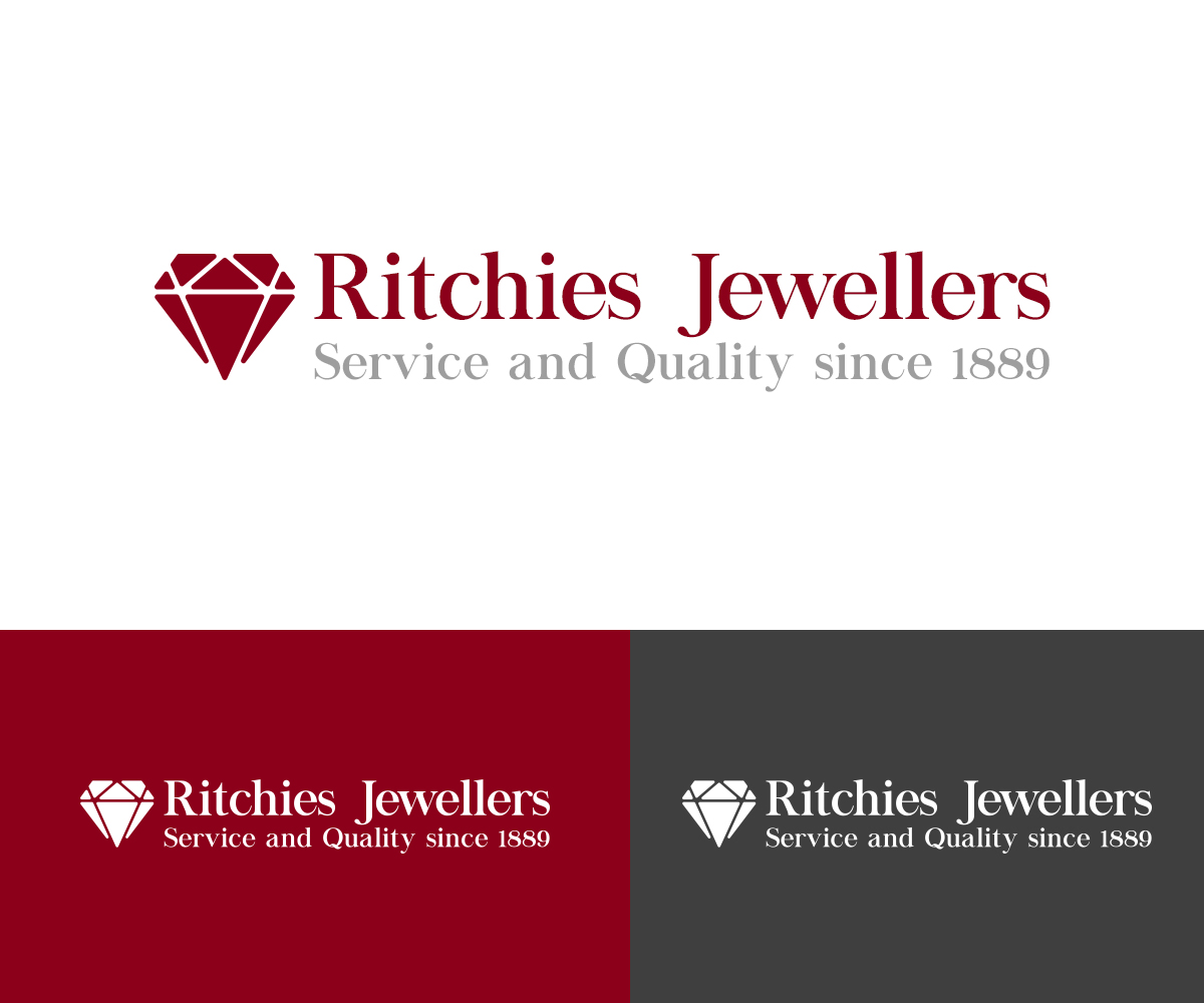 Logo Design by SquarePxl for Ritchies Jewellers | Design #6416163