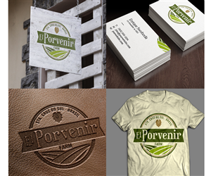 EL PORVENIR FARM ( Nuts and Dried Fruits ) | Logo-Design von Empathy Design
