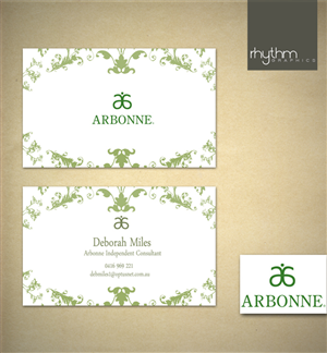 Business Card Design by RhythmGraphics