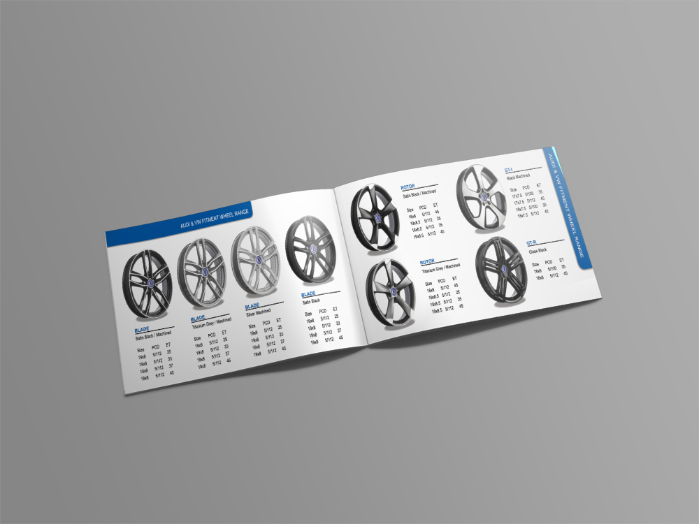 Brochure Design by Deon Strydom for AG WHEELS | Design #6500799