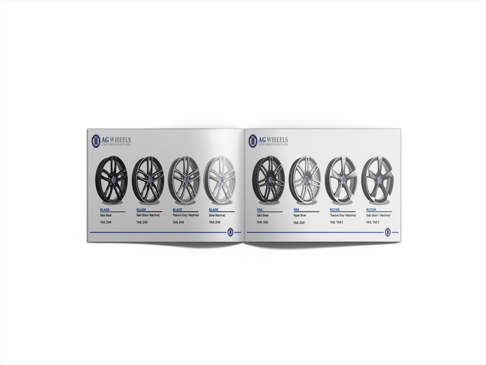 Brochure Design by Deon Strydom for AG WHEELS | Design #6507174