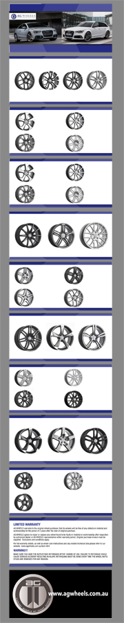 Brochure Design by Design_By_Dreamers for AG WHEELS | Design #6475165