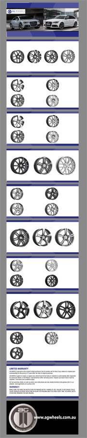 Brochure Design by Design_By_Dreamers for AG WHEELS | Design: #6475165