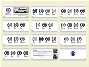Brochure Design by LeonFX for AG WHEELS | Design: #6522340