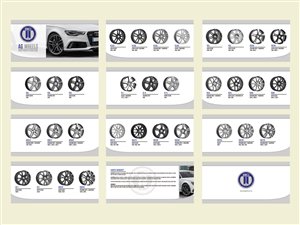 Brochure Design by LeonFX for AG WHEELS | Design: #6528144