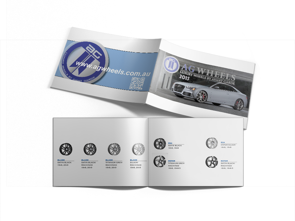 Brochure Design by ralfalopagusstudio for AG WHEELS | Design #6473397