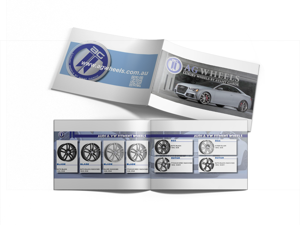 Brochure Design by ralfalopagusstudio for AG WHEELS | Design #6485639