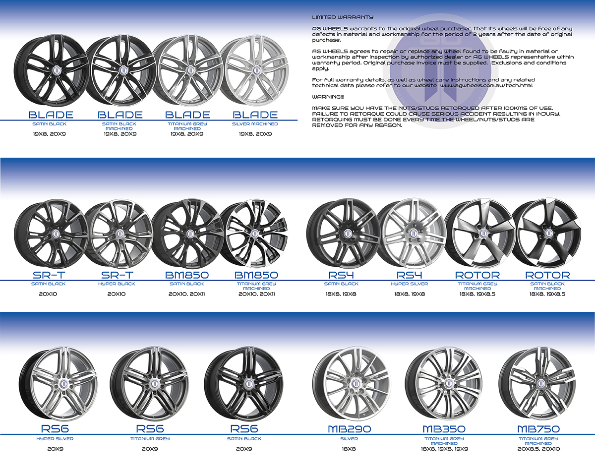 Brochure Design by Savu Bogdan for AG WHEELS | Design #6576385