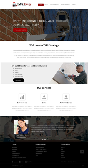 Web Design by pb for this project | Design: #6444656