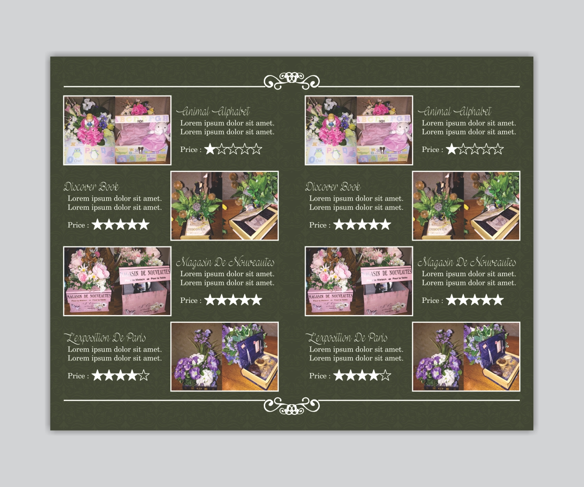 Flyer Design by Cut and Glue for Ryan HOliday Decor | Design #6504897