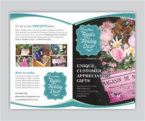 Flyer Design by Cut and Glue for Ryan HOliday Decor | Design: #6570536